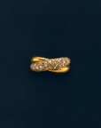 Bague joncs croisés|Années 1990