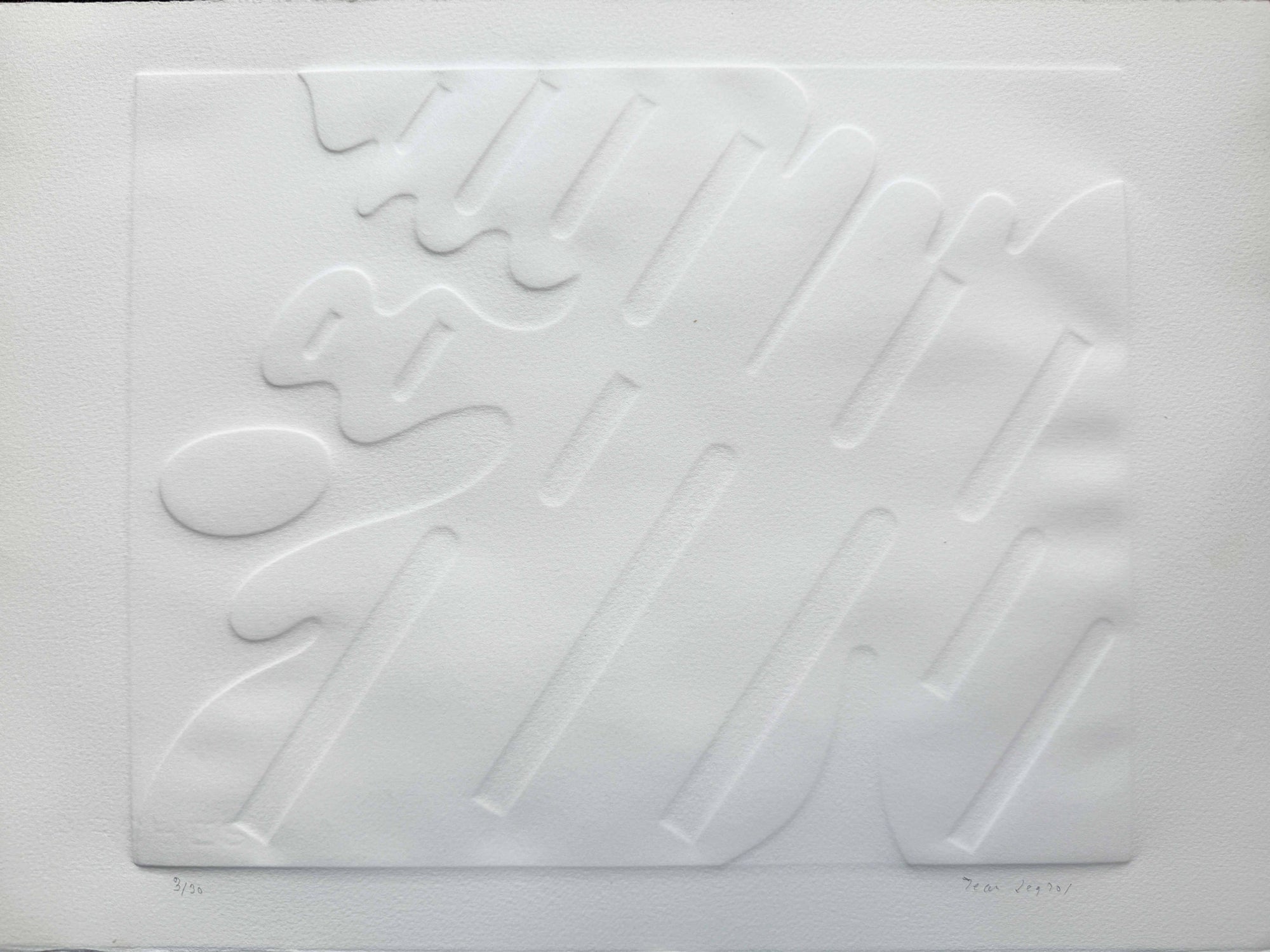 Estampage n°2|Jean Legros