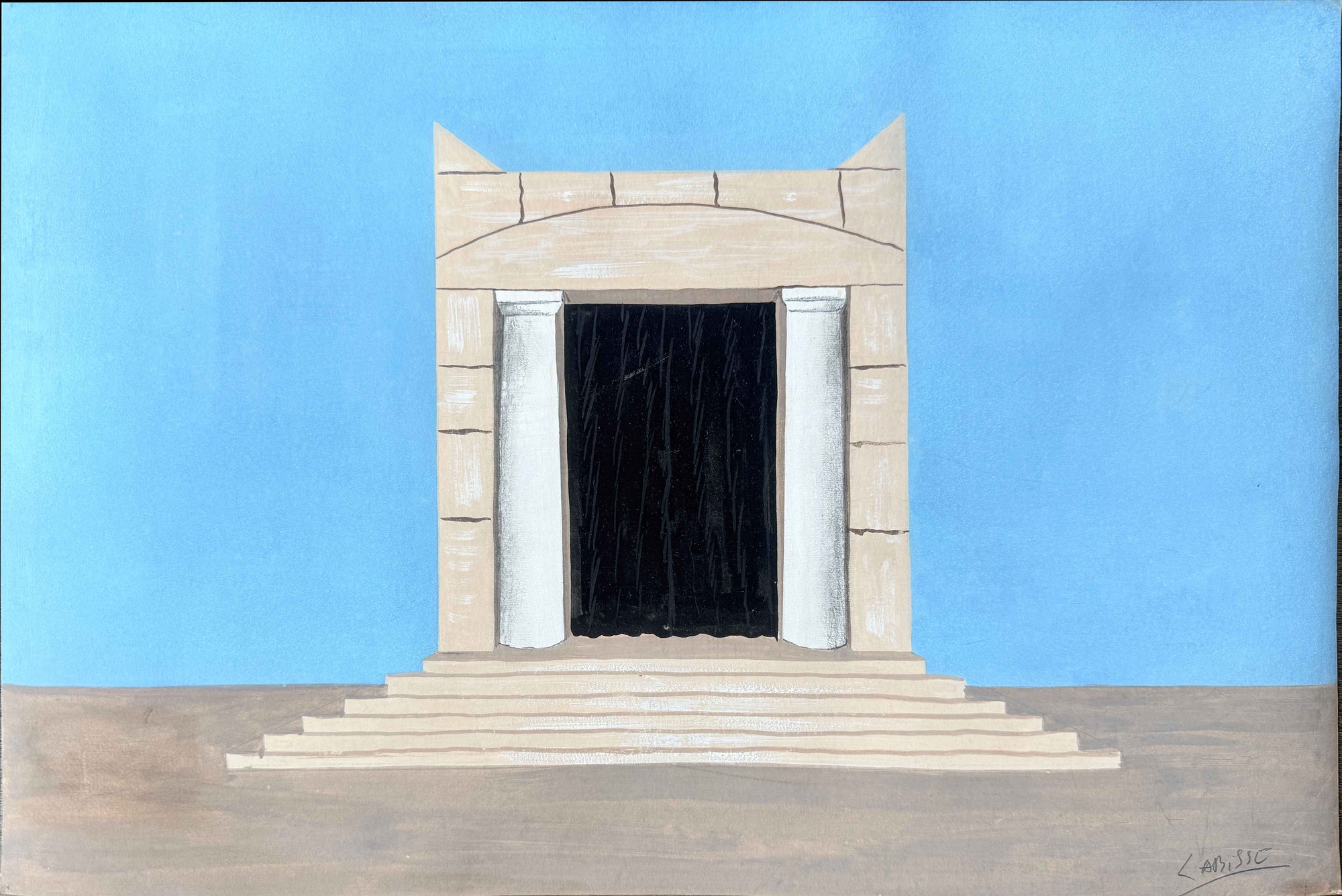 Gouache n°56|Félix Labisse