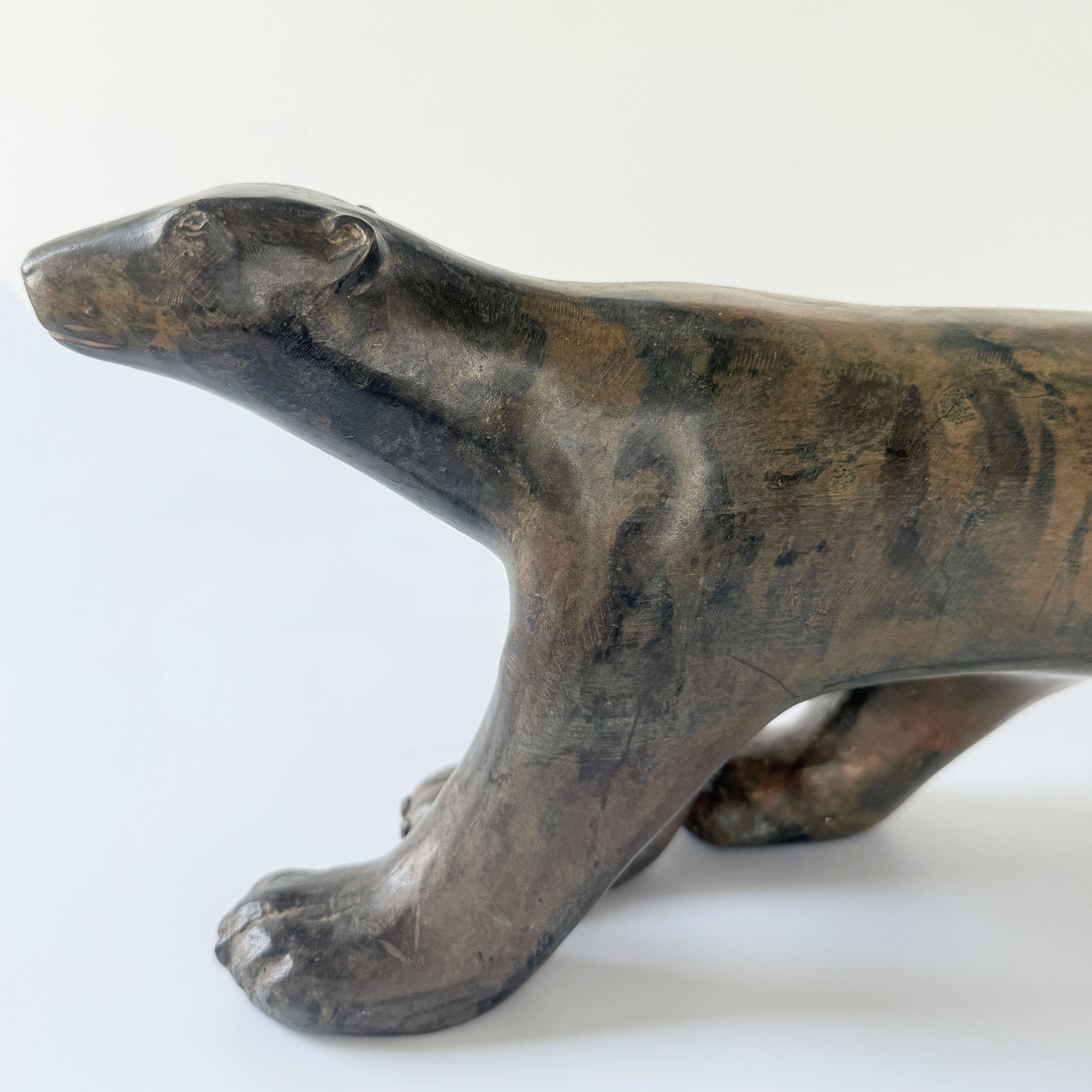 Sculpture n°57|Ours en bronze
