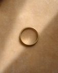Fine alliance en or rose 18 carats