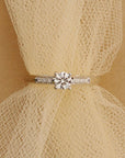Bague solitaire diamant Mauboussin seconde main