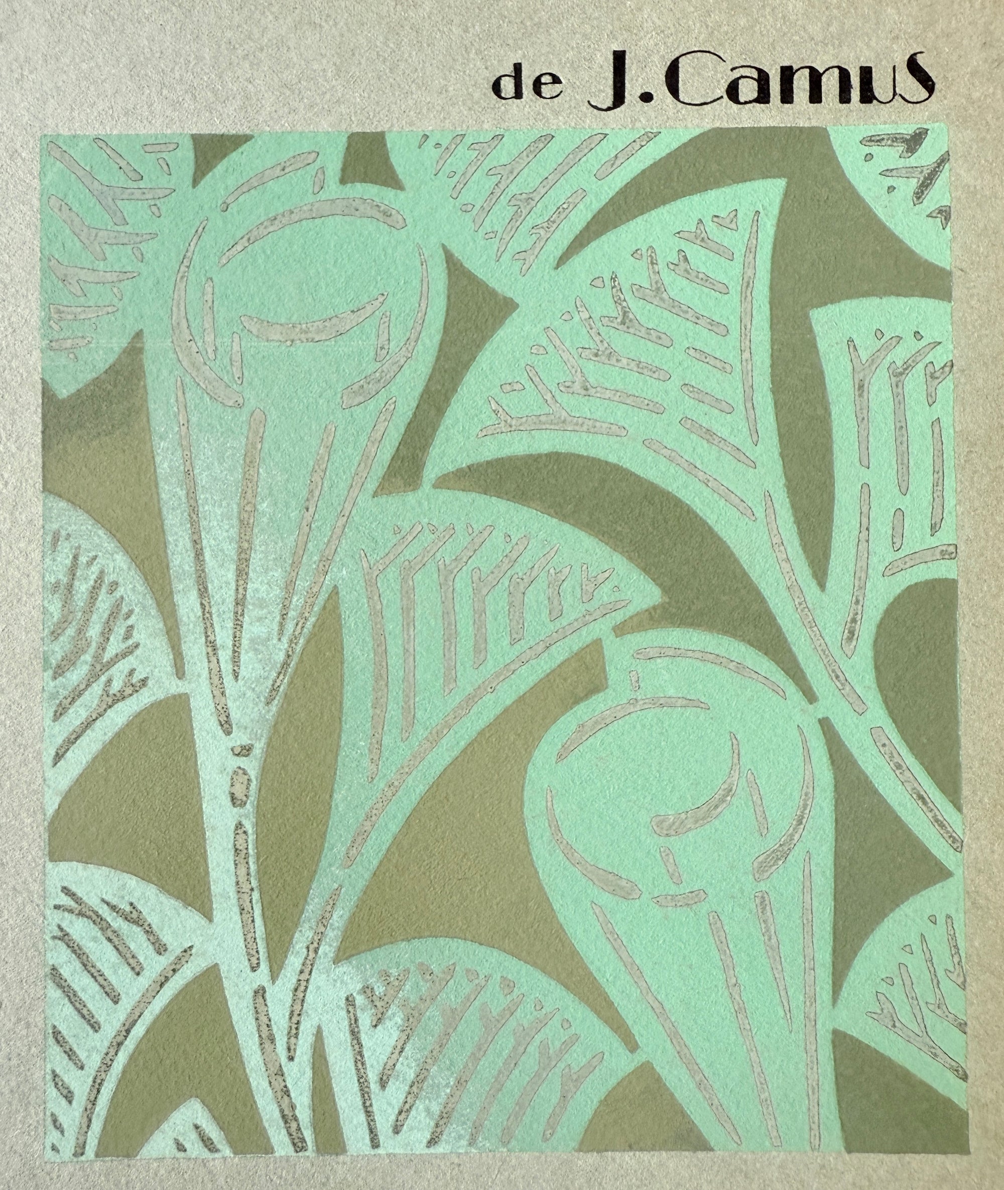 Gouache n°80|Art Déco