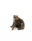 Ours en bronze patiné, sculpture animalière du XXe siècle