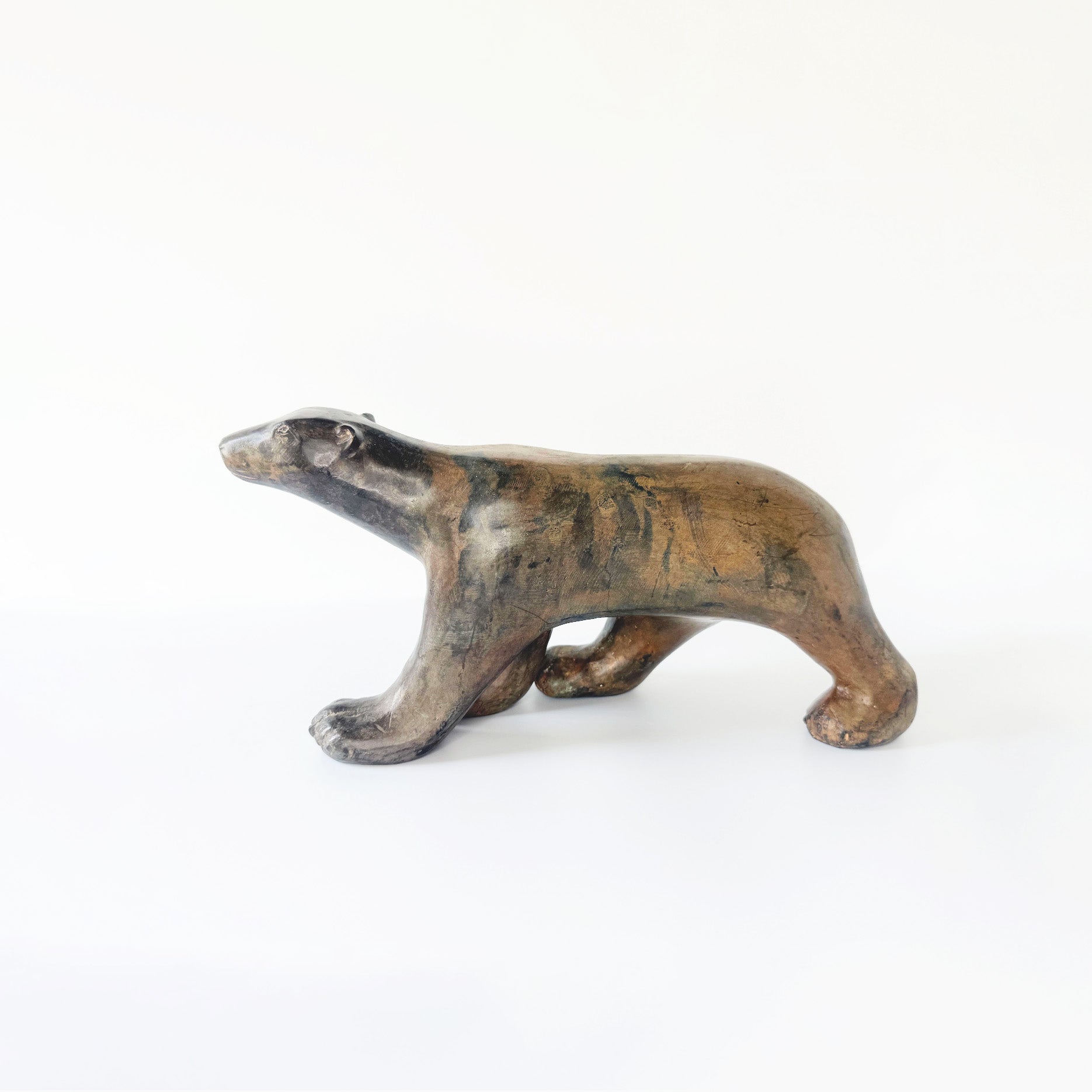 Sculpture n°57|Ours en bronze