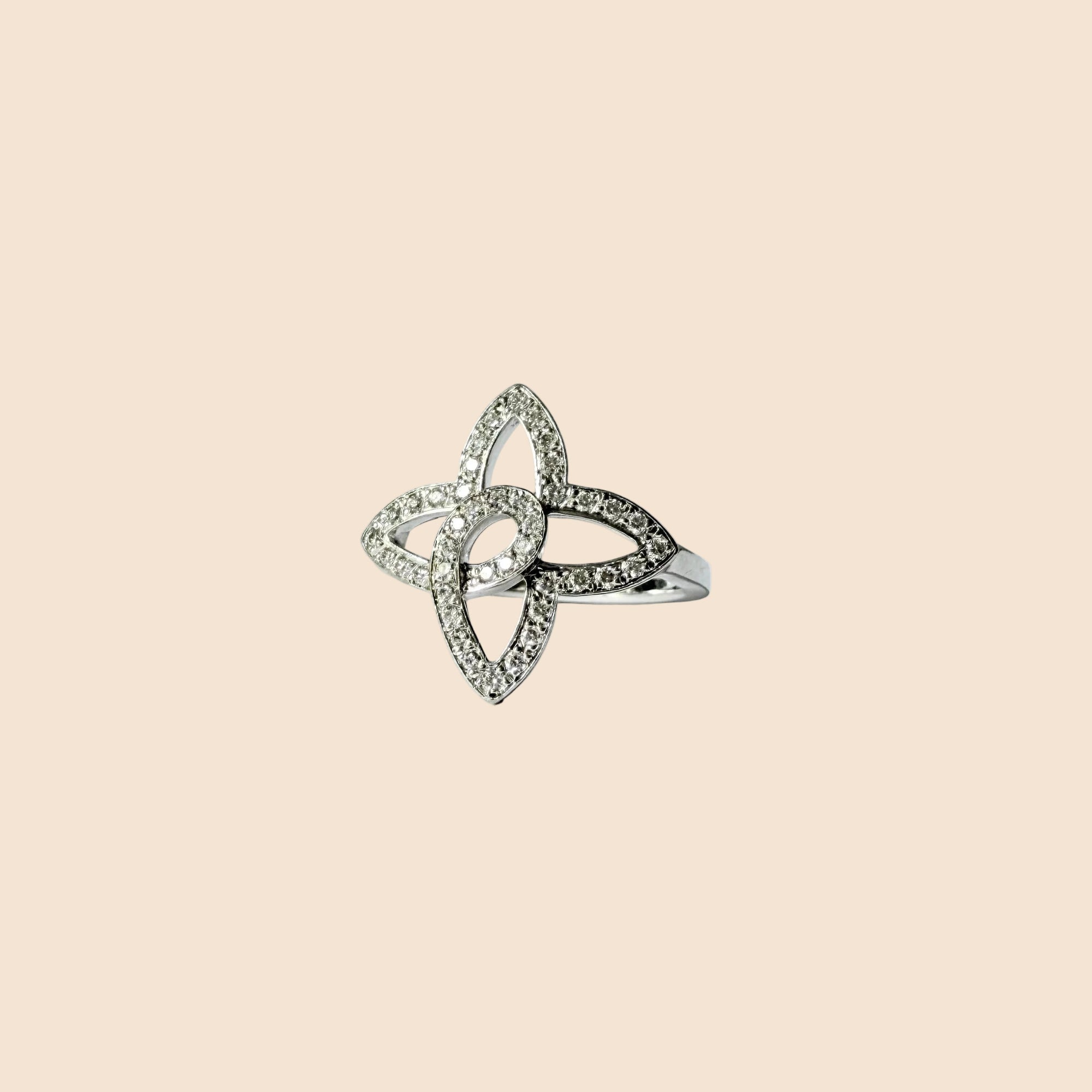 Bague Louis Vuitton｜Or gris et diamants
