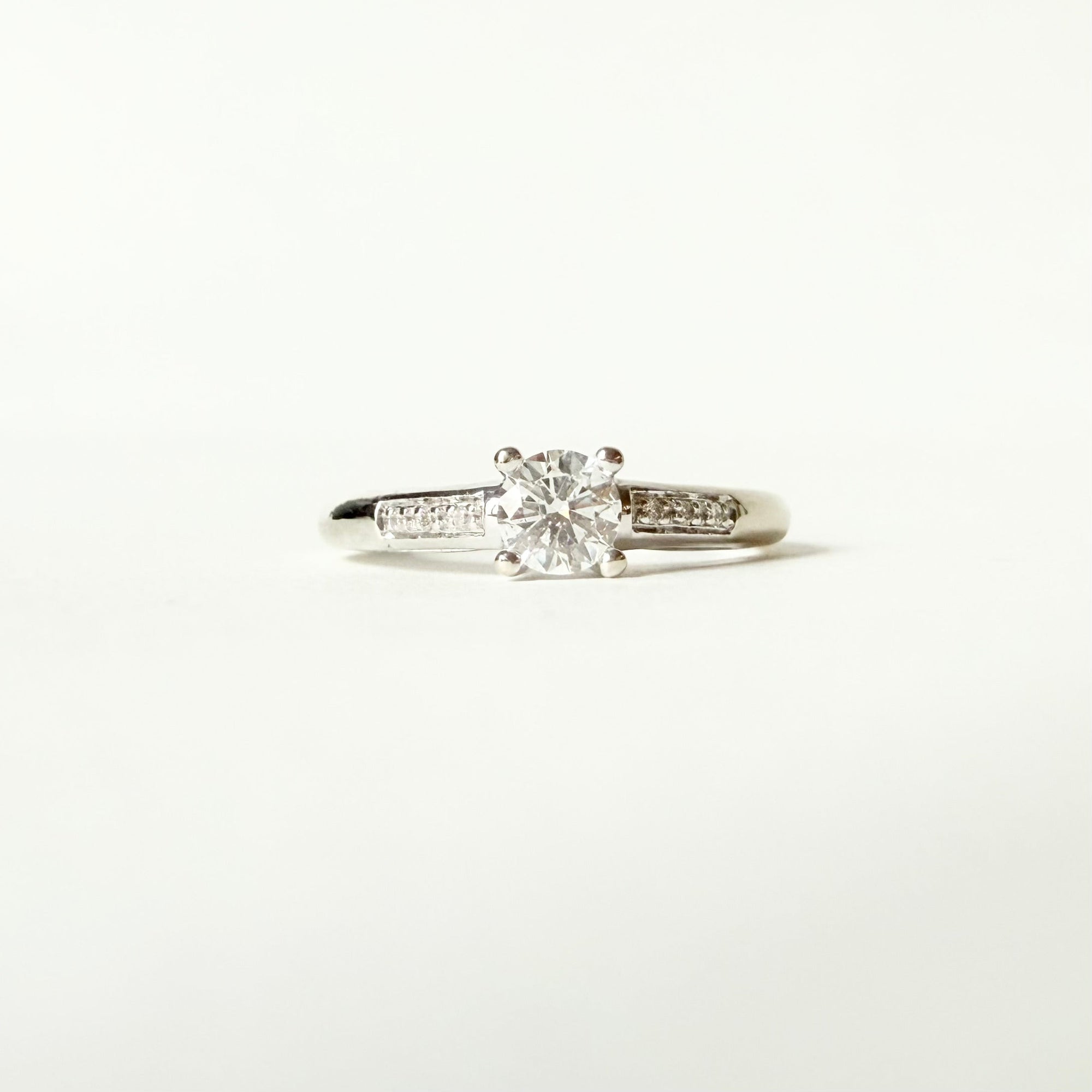 Mauboussin bague solitaire or et diamants 