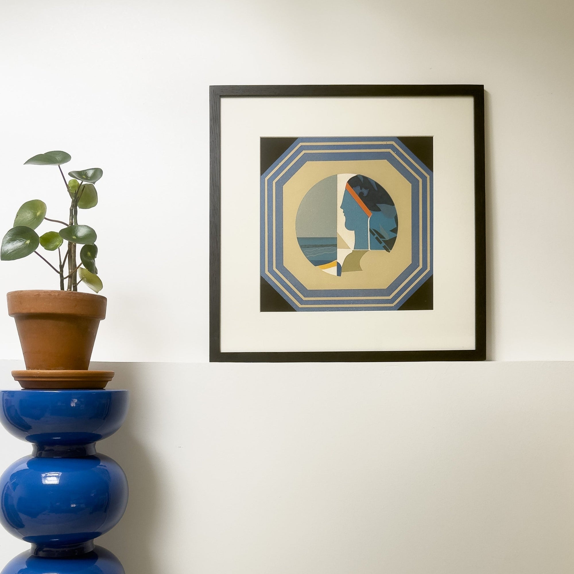 Lithographie de Max Papart pour les collectionneurs d'art. 