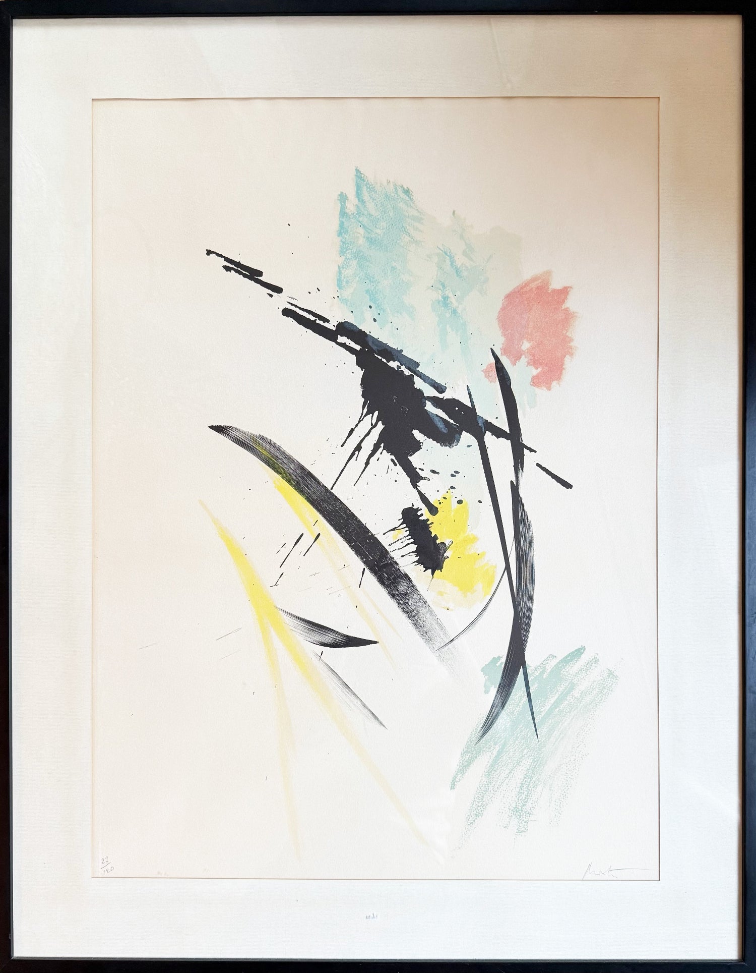 Lithographie par Jean Miotte.