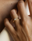 Solitaire diamant 0.2 carat｜Années 1990 - Maison Labrune