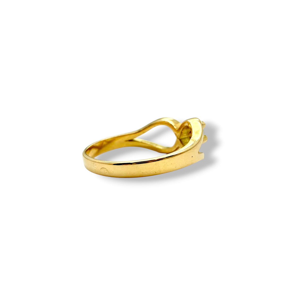 bague en or 18 carats et diamant